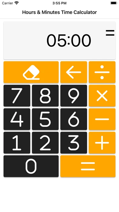 Hours Minutes Calculator Lite screenshot 5