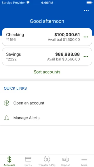 Bank of Ann Arbor Mobile screenshot 2