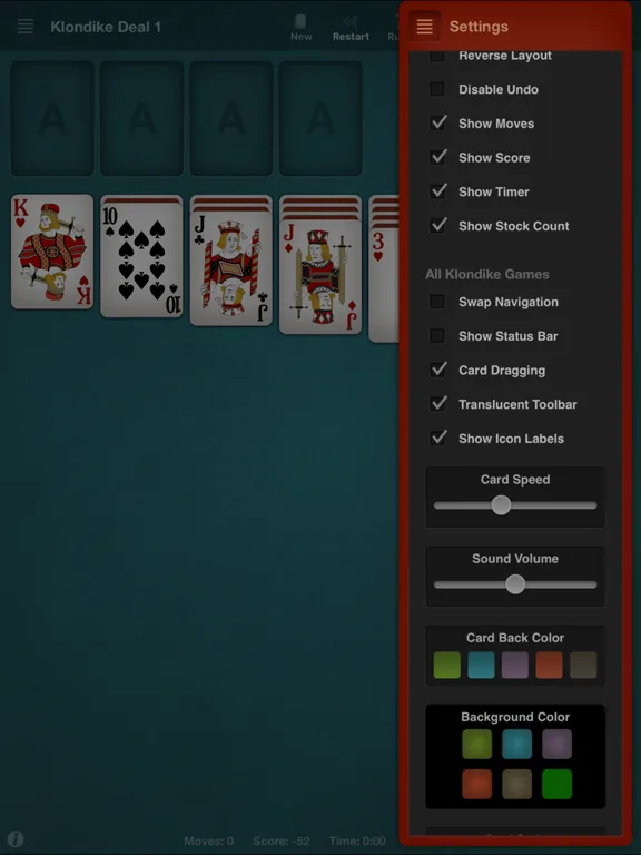 Solitaire Pro – 160 Card Games screenshot 5