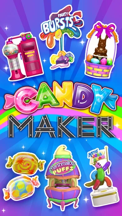 Sweet Candy Maker Games screenshot 1