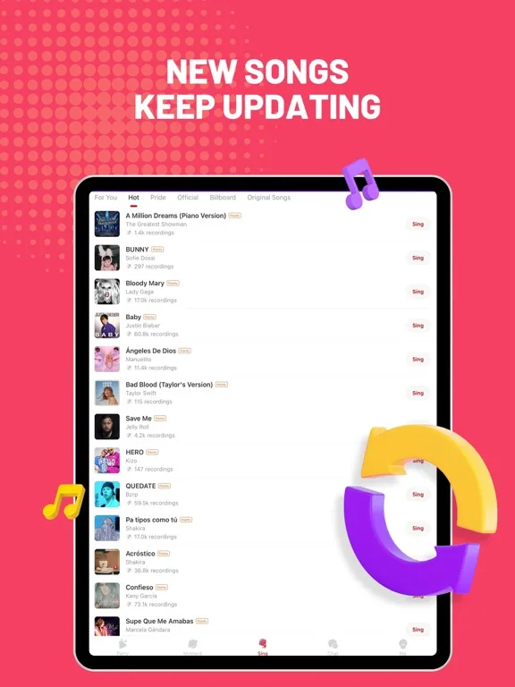 StarMaker Lite-Sing Karaoke screenshot 1