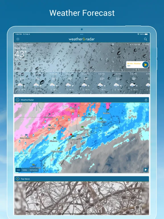 Weather & Radar screenshot 1