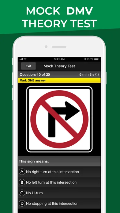 Drivers Ed: DMV Permit Test screenshot 2