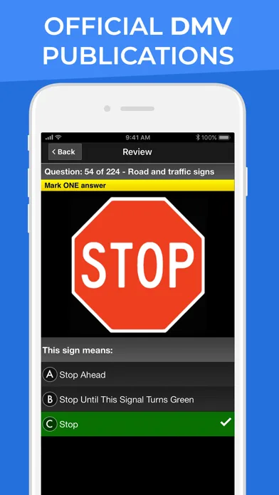 Drivers Ed: DMV Permit Test screenshot 4