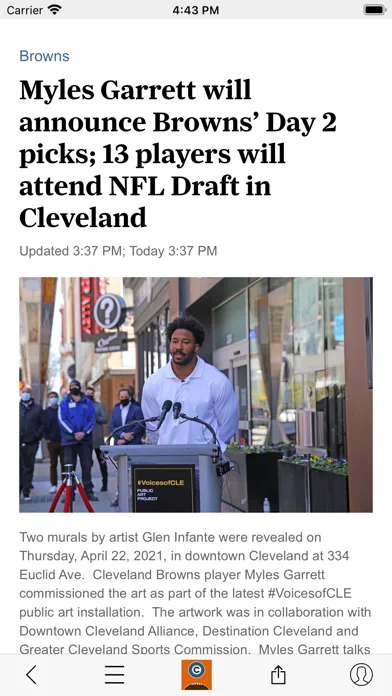 Browns News screenshot 2