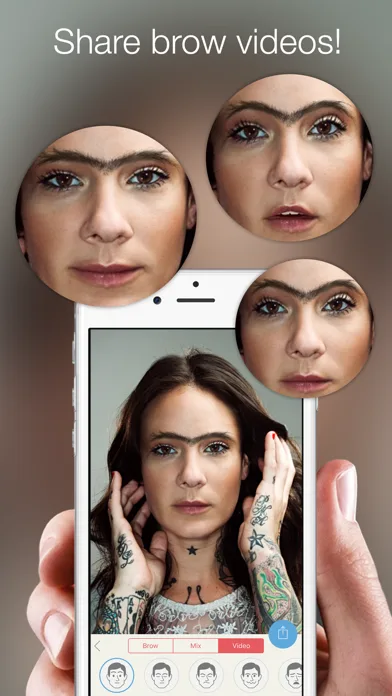 Browify - Eyebrow Photo Booth screenshot 4