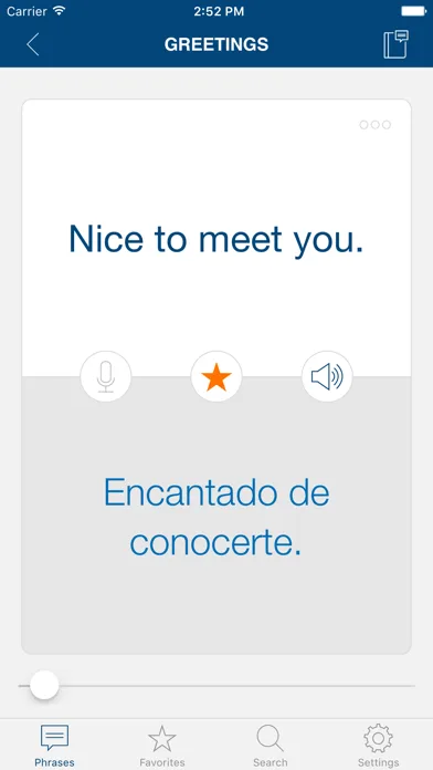 Learn Spanish Phrases screenshot 3