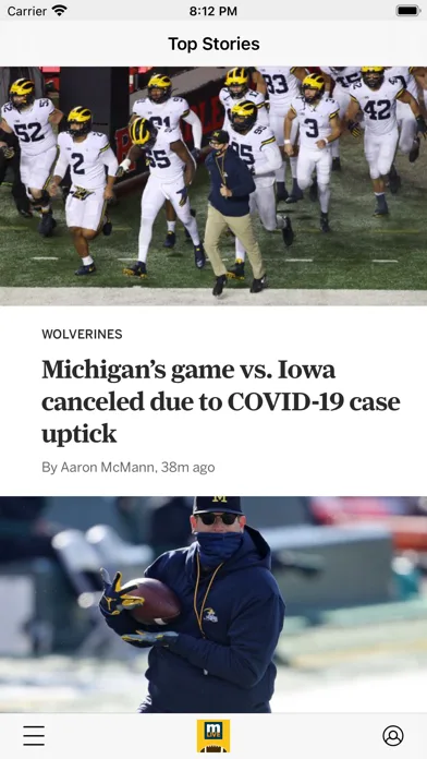 Wolverines Football News screenshot 1