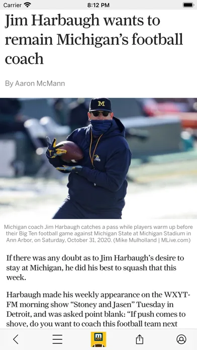 Wolverines Football News screenshot 3