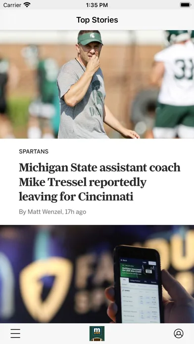 MLive: Spartans Football News screenshot 1
