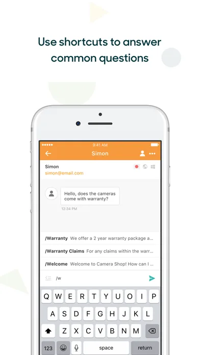 Zendesk Chat screenshot 3