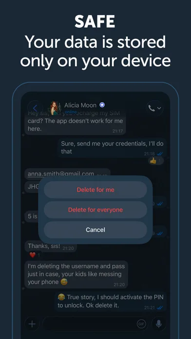 Zangi Private Messenger screenshot 3