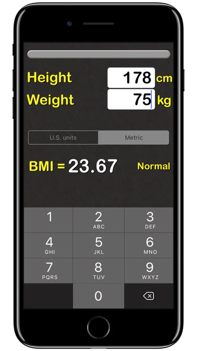 BMI Calculator‰ screenshot 2