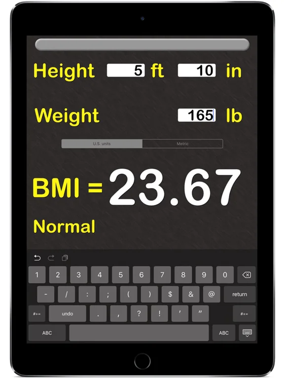 BMI Calculator‰ screenshot 3