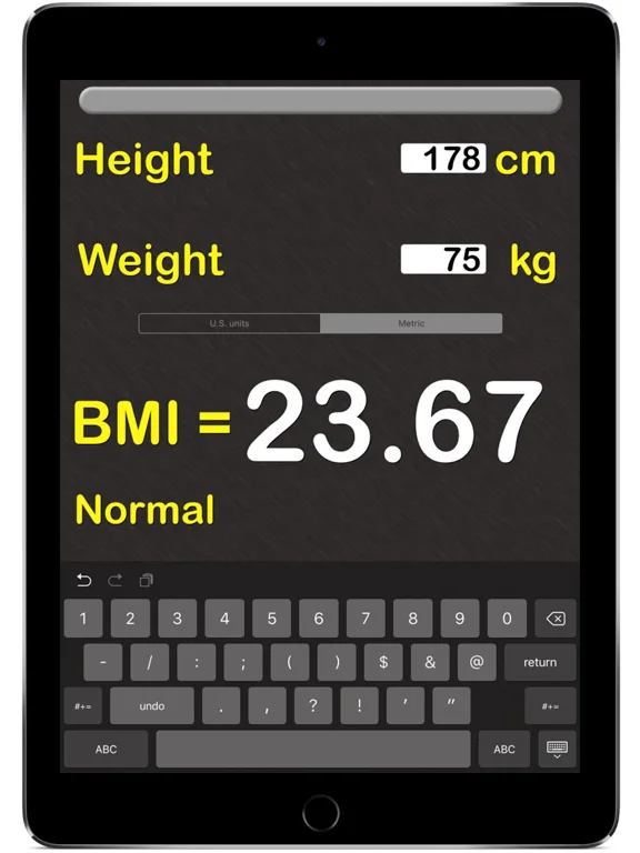 BMI Calculator‰ screenshot 4