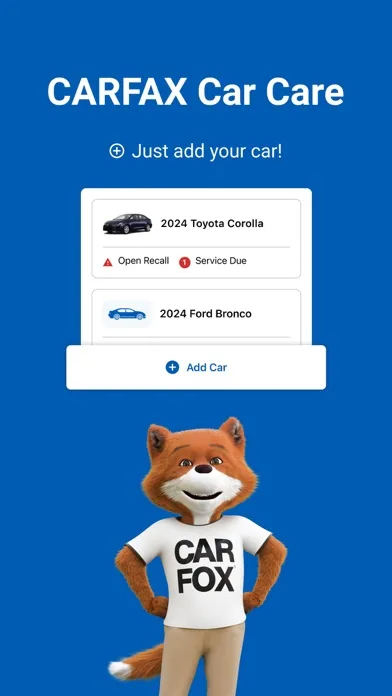 CARFAX Car Care screenshot 1
