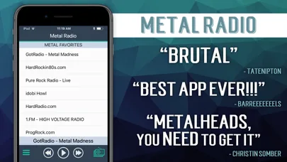 Metal Radio+ screenshot 2