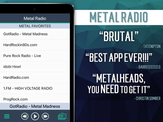 Metal Radio+ screenshot 4