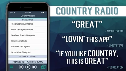 Country Radio+ screenshot 2