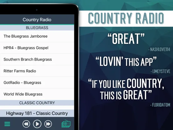 Country Radio+ screenshot 4