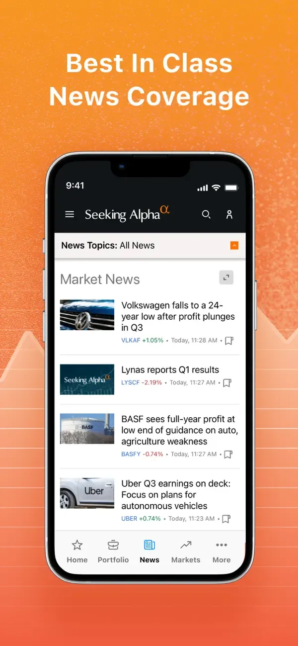 Seeking Alpha: News & Analysis screenshot 3