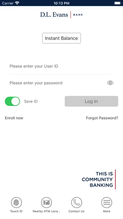 D.L. Evans Bank Mobile Banking screenshot 2