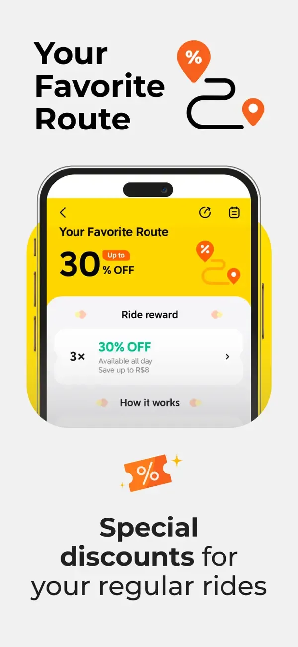 99: Rides, Food, Pay screenshot 2