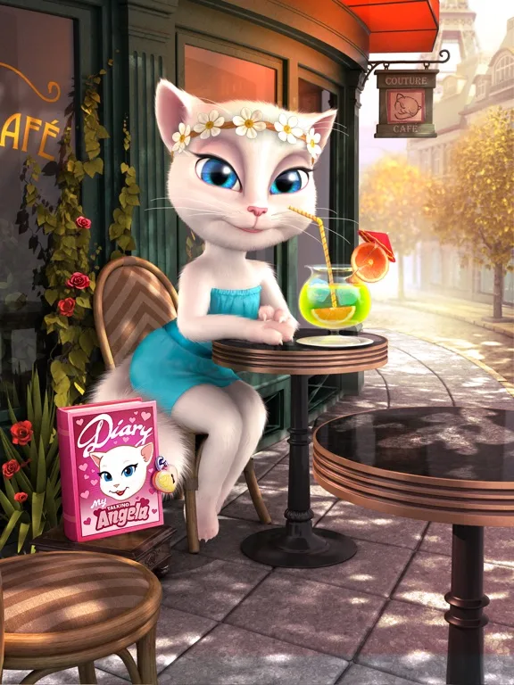 Talking Angela for iPad screenshot 4