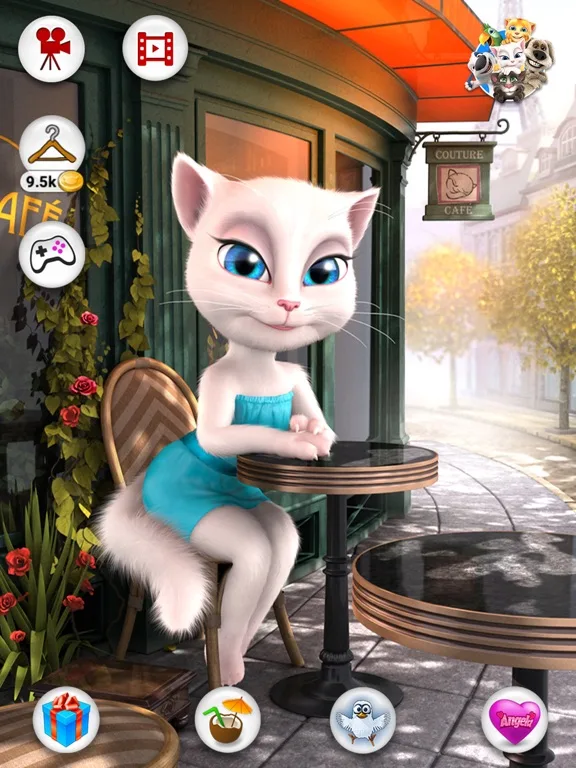 Talking Angela for iPad screenshot 5