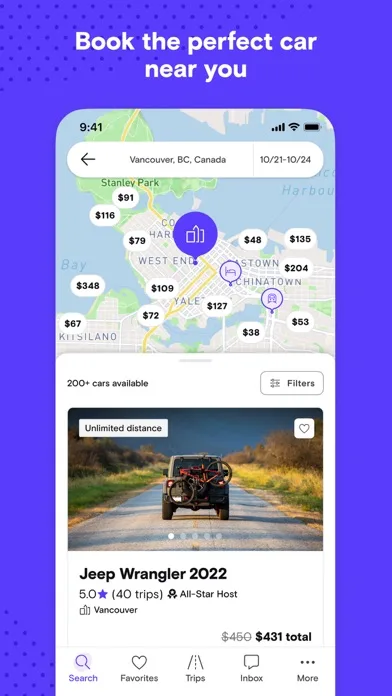 Turo — Car rental marketplace screenshot 1