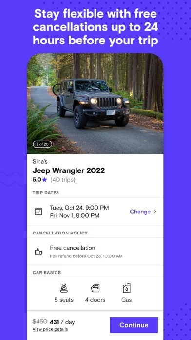Turo — Car rental marketplace screenshot 3