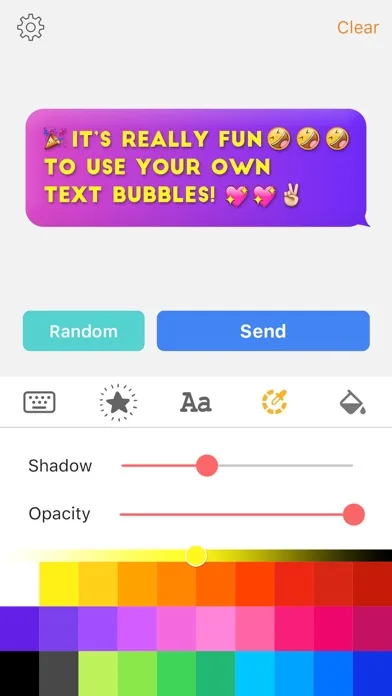 Color Text Messages- customizer colorful texting screenshot 3