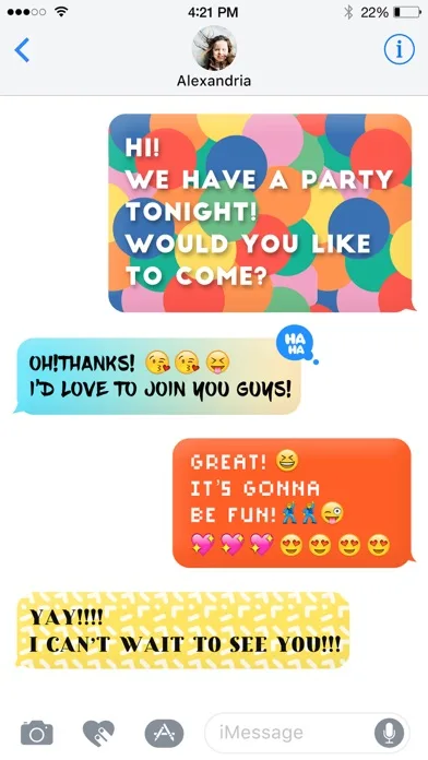 Color Text Messages- customizer colorful texting screenshot 5