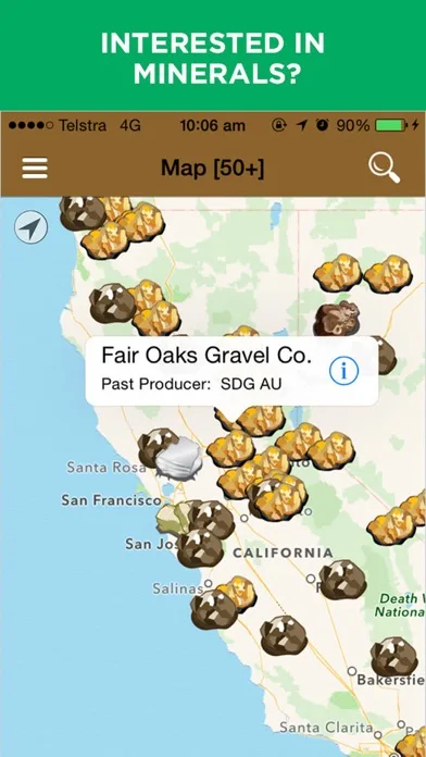 Digger's Map: Find Minerals screenshot 1