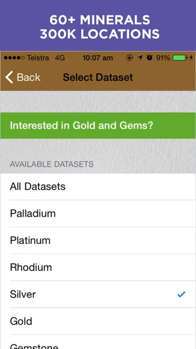 Digger's Map: Find Minerals screenshot 2