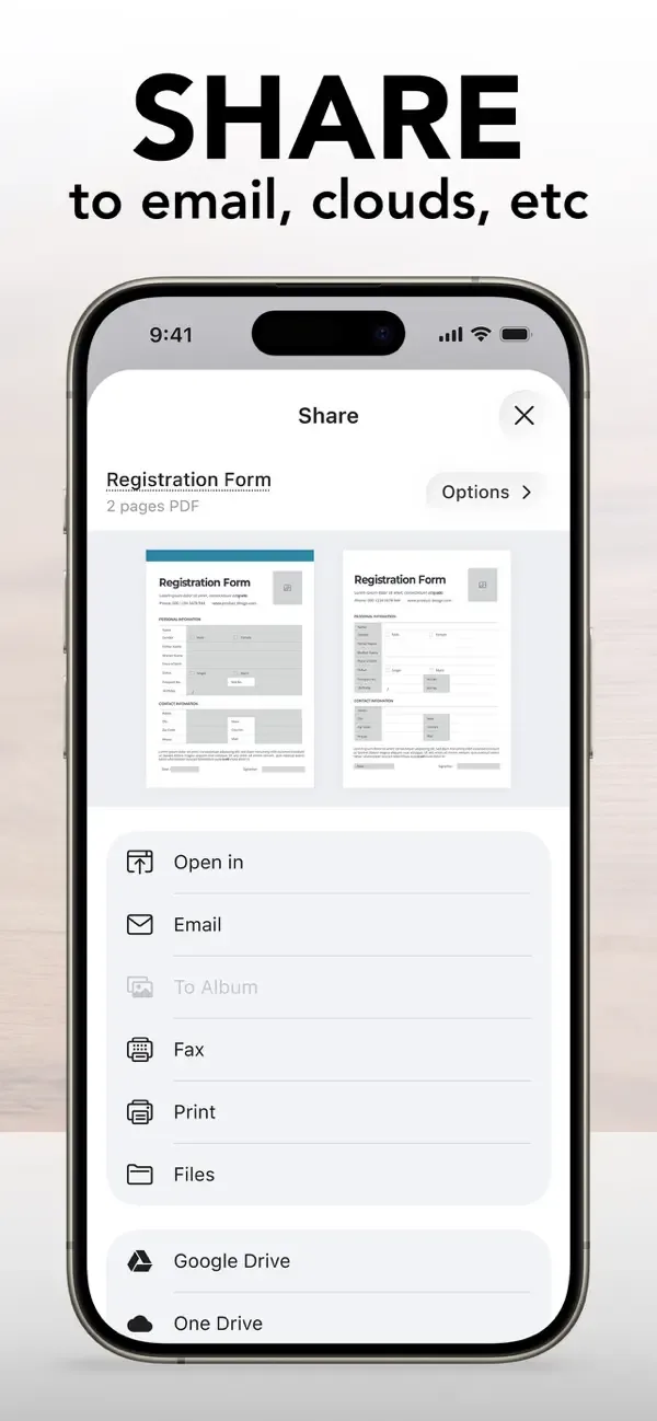 SCAN ACE · PDF Scanner App screenshot 4