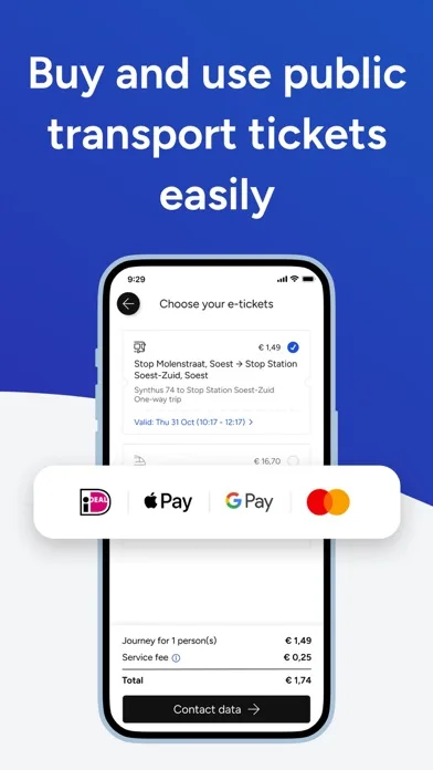 9292 travel planner + e-ticket screenshot 5