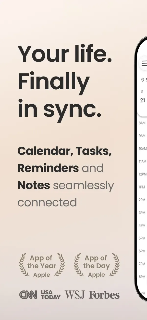24me: Calendar・Planner & To Do screenshot 1