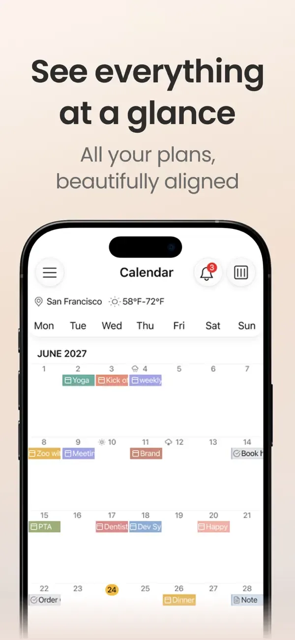 24me: Calendar・Planner & To Do screenshot 3
