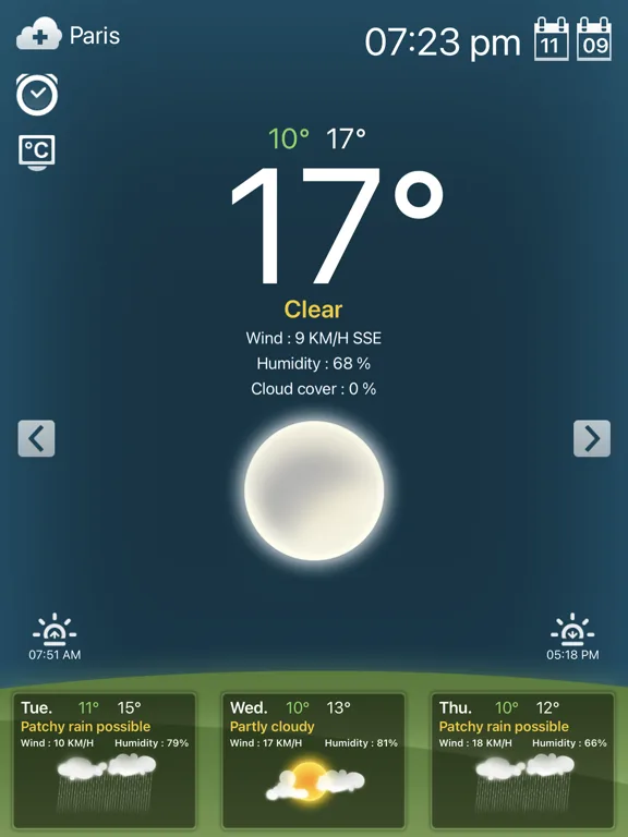 Weather for iPad! screenshot 5