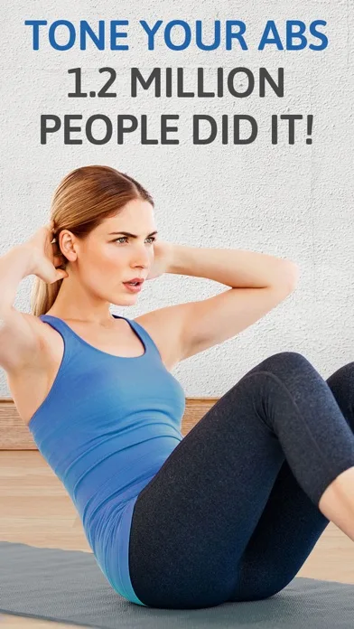 Abs Workout: 200 sit ups pro screenshot 1