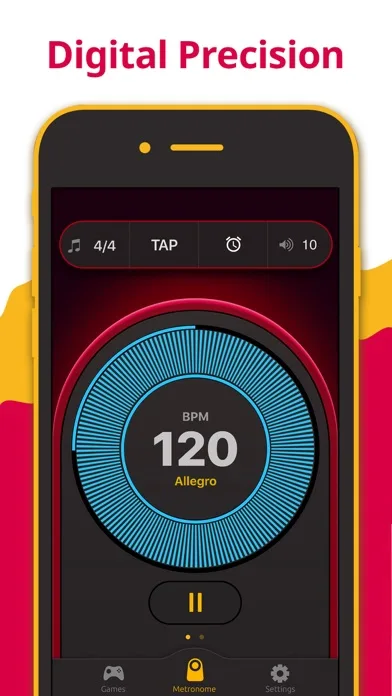 Metronome - Tap Tempo & Rhythm screenshot 1