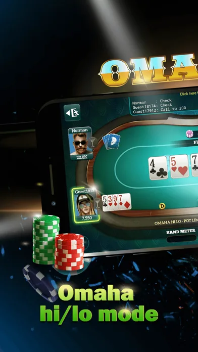 Poker Live Omaha & Texas screenshot 3