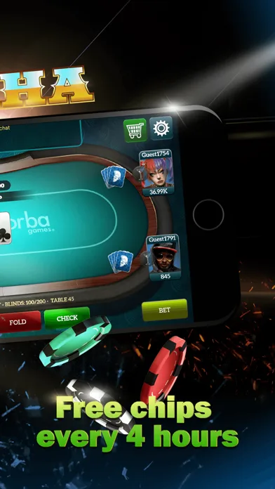 Poker Live Omaha & Texas screenshot 4