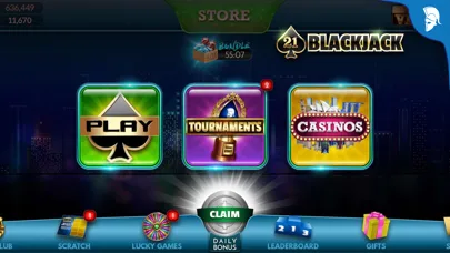 Blackjack 21: Live Casino game screenshot 2