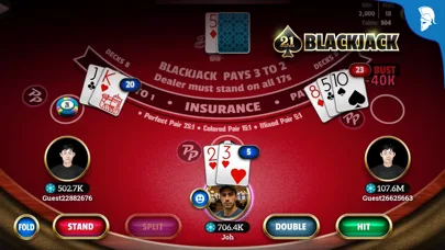 Blackjack 21: Live Casino game screenshot 3