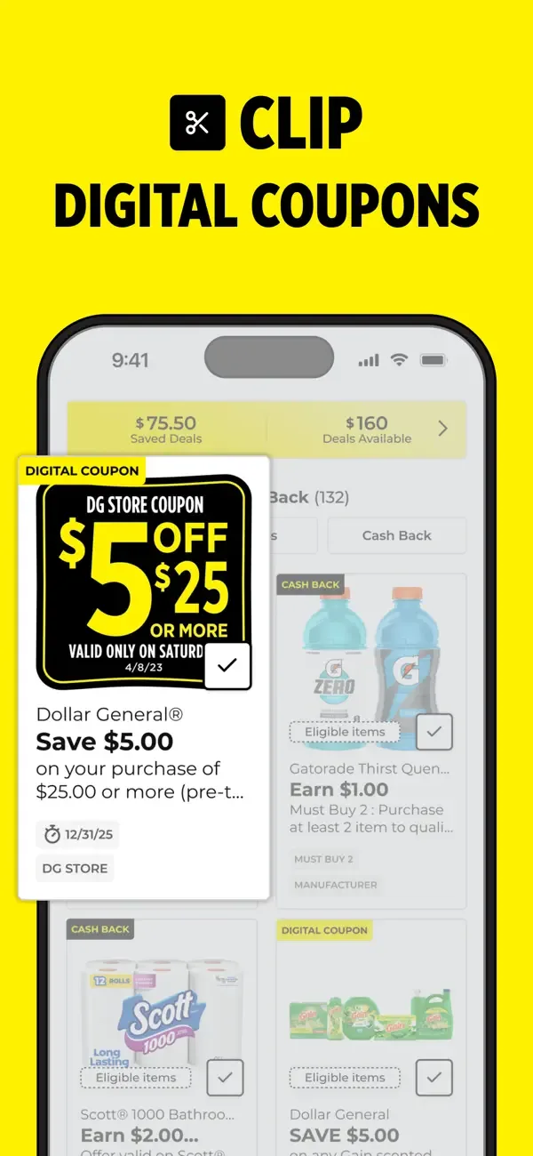 Dollar General-Digital Coupons screenshot 3