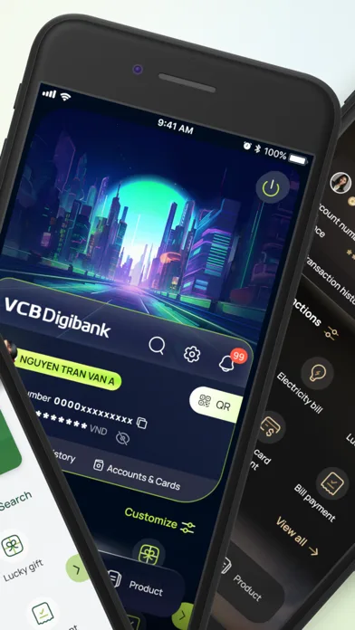 VCB Digibank screenshot 2