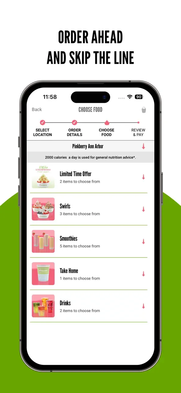 Pinkberry screenshot 5