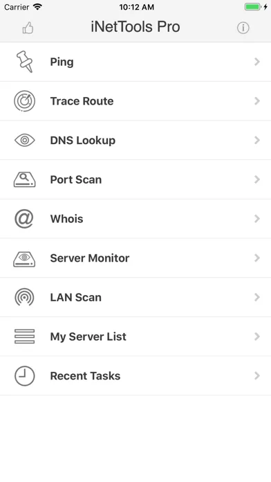iNetTools - Ping,DNS,Port Scan screenshot 1